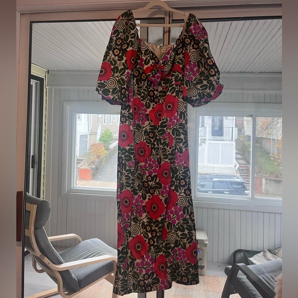 Rhode noa dress in aura bloom size 4 - Picture 3 of 10